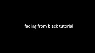 Geometry Dash 21  Fading from black tutorial [upl. by Kciremed359]