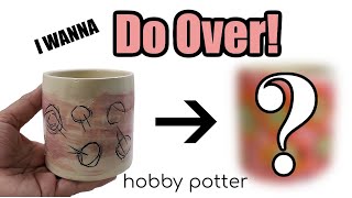 Reglazing with Underglaze amp Refiring to Fix Ceramic Cups Hobby Potter [upl. by Eidderf]