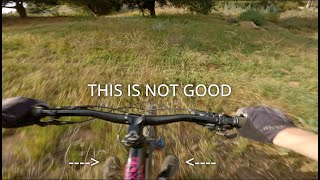 My New Jump Tried to Kill Me mtb [upl. by Vullo]