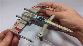 Propel Star Wars X Wing fighter drone blogger review [upl. by Danila]