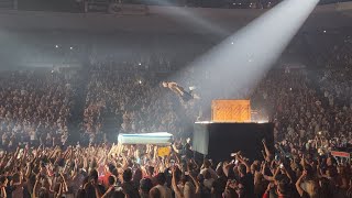 Twenty One Pilots  Ride  4K Live in Concert Icy Tour  Tyler crowd surfs  Cincinnati OH 82122 [upl. by Eednas487]