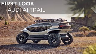 Audi AITrail  First Look  Drivingca [upl. by Ahsyak185]