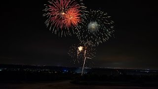 Höhenfeuerwerk zur Bockenheimer Kerwe 01092014 [upl. by Crowns]