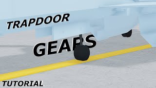 Landing Gear tutorial  Plane Crazy  Roblox [upl. by Daggna20]