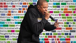 JAYZ  Dead Presidents  Rhymes Highlighted [upl. by Adnerak]