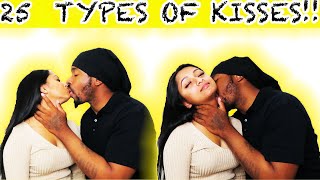 25 TYPES OF KISSES [upl. by Nagle]