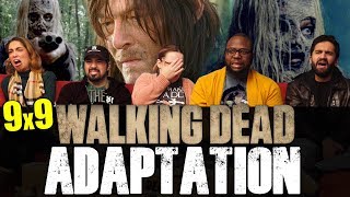 The Walking Dead  9x9 Adaptation  Group Reaction [upl. by Sitoiyanap]