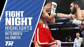 Artur Beterbiev Crushes Callum Smith at Home  FIGHT HIGHLIGHTS [upl. by Rebbecca838]