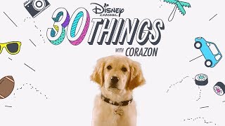 30 Things with Corazon  Pup Academy  Disney Channel [upl. by Nilya181]