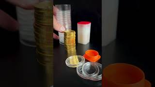 Gold Coin Storage  Capsules and Tubes [upl. by Ambrosine793]