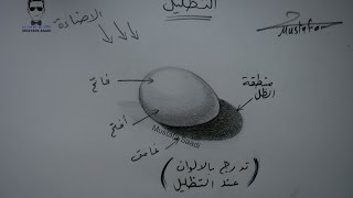 اساسيات الرسم تعلم تظليل الرسم بالرصاص للمبتدئين [upl. by Grinnell]