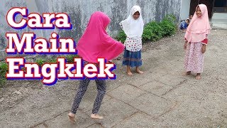 Permainan Tradisional Engklek dan Cara Bermainnya Permainan Anak Jaman Dulu [upl. by Wynnie]