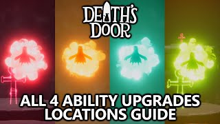 Deaths Door  All 4 Ability Upgrade Locations  Arrow Fire Bomb and Hookshot [upl. by Quickel352]