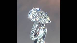 5 carat Pear Diamond Engagement Ring [upl. by Seigler]