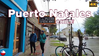 Puerto Natales Chile 🇨🇱 A Walk in Patagonia  Virtual Walking Tour 4K60fps [upl. by Tuneberg]