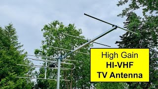 HiVHF TV Antenna from Stellar Labs  Testing and Review [upl. by Esya]