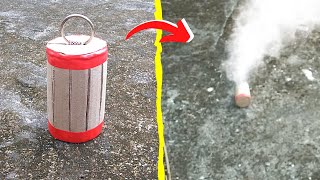 How To Make A Smoke Bomb  Easy And Simple Smoke Bomb  DIY [upl. by Noskcaj]