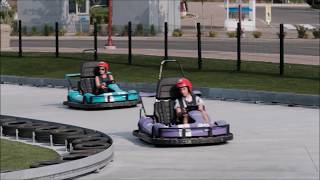 Mario Kartinspired racetrack opens in Niagara Falls [upl. by Niran]