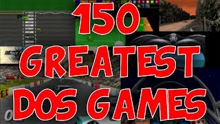 150 GREATEST DOS GAMES  DOSBOX 1 [upl. by Iruy]