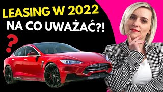 Leasing pojazdów w 2022  Co się zmieniło Nowy Polski Ład [upl. by Wsan]