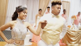 Maciel Paredes  Quinceañera Sweet15  Court Duet and Surprise Dance [upl. by Adnim]