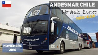 Mirando Buses  VISITA TALLER Andesmar Chile en Santiago Noviembre 2016 [upl. by Ede]