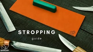 Stropping Guide for Wood Carving Tools [upl. by Carlene200]