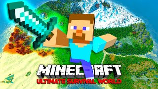 The ULTIMATE Survival World  Minecraft Trailer [upl. by Nedroj]