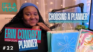 Choosing A Planner Erin Condren LifePlanner Unboxing amp Review Its a Vlog with Dei Gregg 22 [upl. by Sumaes]