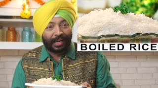 How to Boil the rice  TipsampTricks  ChefHarpalSingh [upl. by Nalon]