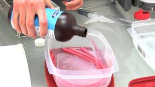 Cleaning Red Suction Catheters [upl. by Dempsey]