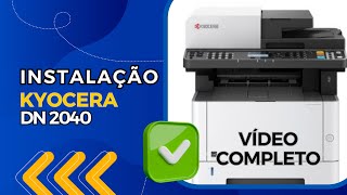 Como instalar impressora kyocera [upl. by Jacquenetta273]