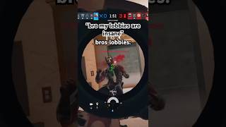 bot lobbies gaming videogame gaming ttv r6 funny r6s fyp shorts [upl. by Nwaf353]