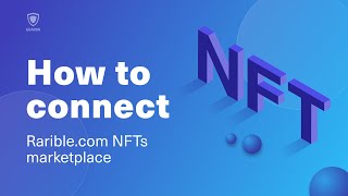 How to Connect Rariblecom NFTs Marketplace to Your Guarda Wallet [upl. by Korman]