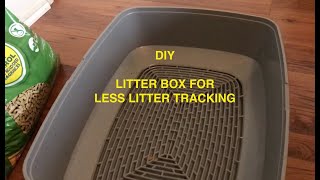 DIY  NO MORE LITTER TRACKING [upl. by Eednil82]