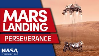 NASAs Perseverance rover successfully lands on Mars [upl. by Noryd944]