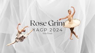 Rose Grim Classical YAGP 2024 [upl. by Omlesna]