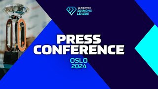 Oslo 2024 Press Conference  Wanda Diamond League [upl. by Varini31]