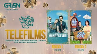 This Eid  Telefilms Lineup  Babylicious  Rafta Rafta  WonderLand  Green TV [upl. by Bish]