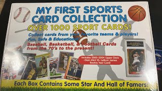 MY FIRST SPORTS CARD COLLECTION RETURNS [upl. by Evey]