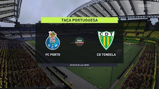 FC Porto vs CD Tondela 22052022 Final Taça de Portugal Cup FIFA 22 [upl. by Bonnee899]