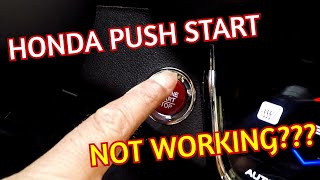 Honda REMOTE START NOT WORKING  Car LOCKS but LIGHTS DONT FLASH  Anti theft NOT BLINKING [upl. by Fredkin]