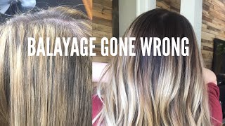 Balayage Gone Wrong  Color Correction  Hair Tutorial [upl. by Aenitsirhc]