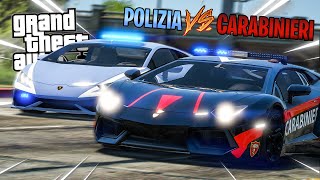 CARABINIERI vs POLIZIA CHALLENGE  GTA 5 LSPDFR IN COPPIA ITA 👮👮‍♀️ [upl. by Ward]