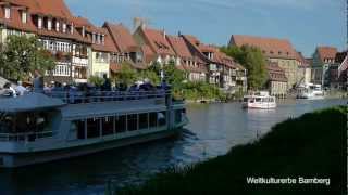 Bamberg FrankenBayern UNESCO Weltkulturerbe gefilmt mit Panasonic Lumix GH2 in Full HD [upl. by Nerek374]