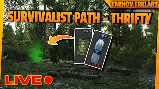 So geht The Survivalist Path  Thrifty  Tarkov erklärt [upl. by Ellemac]