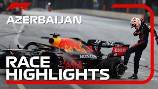 Race Highlights  2021 Azerbaijan Grand Prix [upl. by Fital]