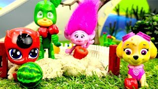 Asilo dei giocattoli PJMasks e Paw Patrol giocattoli Giochi per bambini [upl. by Cicily]