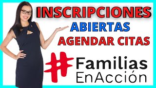 🔴ATENCIÓN Inscripciones a FAMILIAS EN ACCIÓN 2021💲  Agende su Cita [upl. by Mclain]