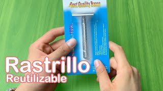 RASTRILLO REUTILIZABLE BLISTER 🪒 ¿CÓMO CAMBIAR NAVAJAS😱 [upl. by Gilda]